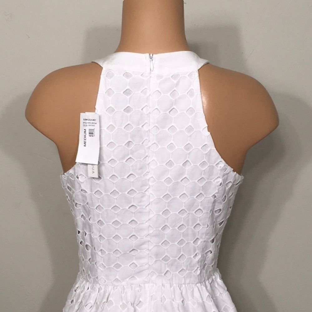 AQUA white dress. Runs small. NWT - Picture 7 of 9